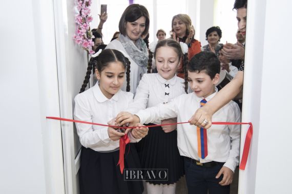 Աշոտ Նավասարդյանի անվան դպրոցում ինտերակտիվ, ներառական նոր դասասենյակ է բացվել