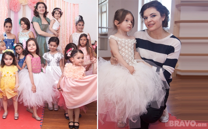 Ալլա Սահակյանի զգեստների մոդելները փոքրիկ աղջնակներն են :)