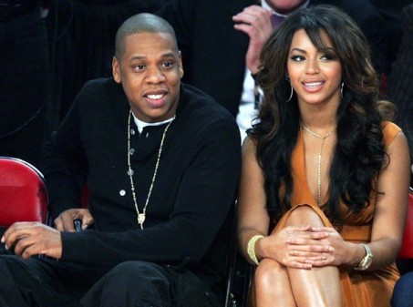 Jay Z and Beyonce 