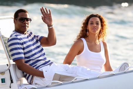 Jay Z and Beyonce 