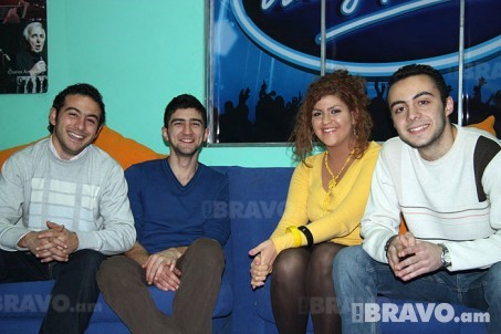 Gor, Raffi, Raisa and Suren 