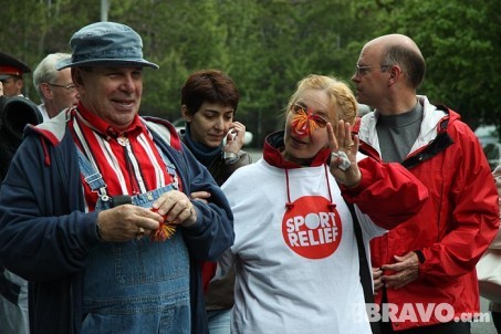 Sport Relief Mile ակցիայի մասնակիցները