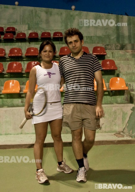 Levon Aronyan and Arina