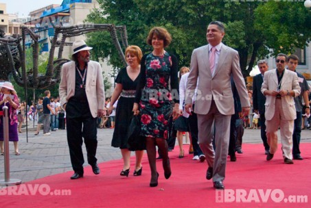 Harutyun Khachatryan, Hasmik Poghosyan, Fanny Ardant and Tigran Sargsyan