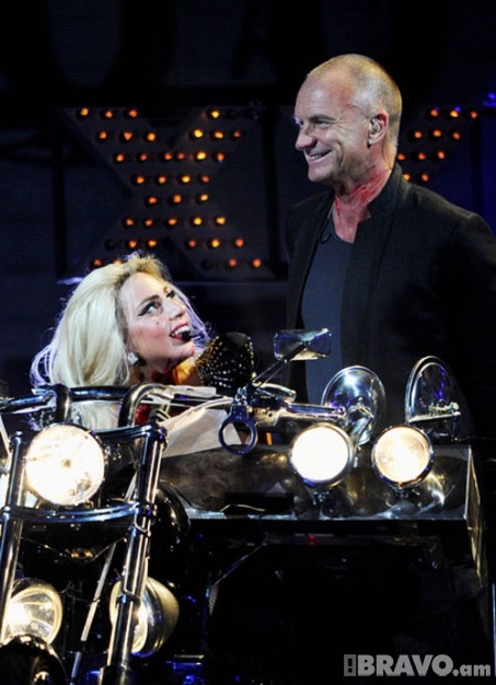 Lady Gaga and Sting