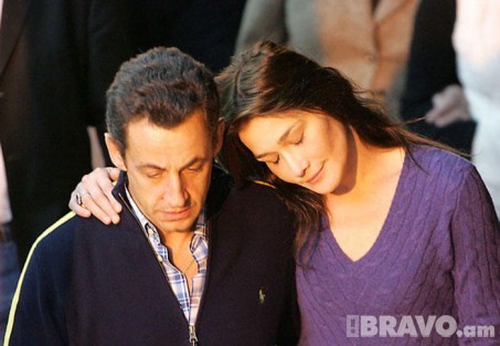 Nicolas Sarkozy and Carla Bruni