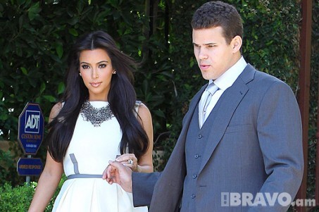 ris Humphries and Kim Kardashian