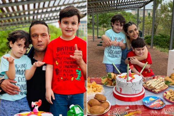 «Այդ օրից սկսեցի ապրել միայն երեխաներիս համար». Օլյա Հակոբյանի եւ Աբել Աբելյանի որդու 7-ամյակի լուսանկարները