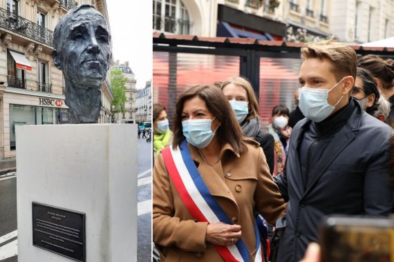 Փարիզում տեղադրվել է Շառլ Ազնավուրի կիսանդրին