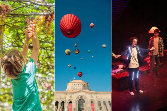 Խաղողահավաք, օդագնացության փառատոն, «ՉարGPT»  եւ այլն՝ առաջիկա շաբաթը երեխաների համար